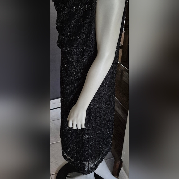 Connected Woman Cute Black Dress  glitters - Picture 8 of 16